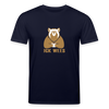 Ick Wees - Unisex Bio T-Shirt - Navy