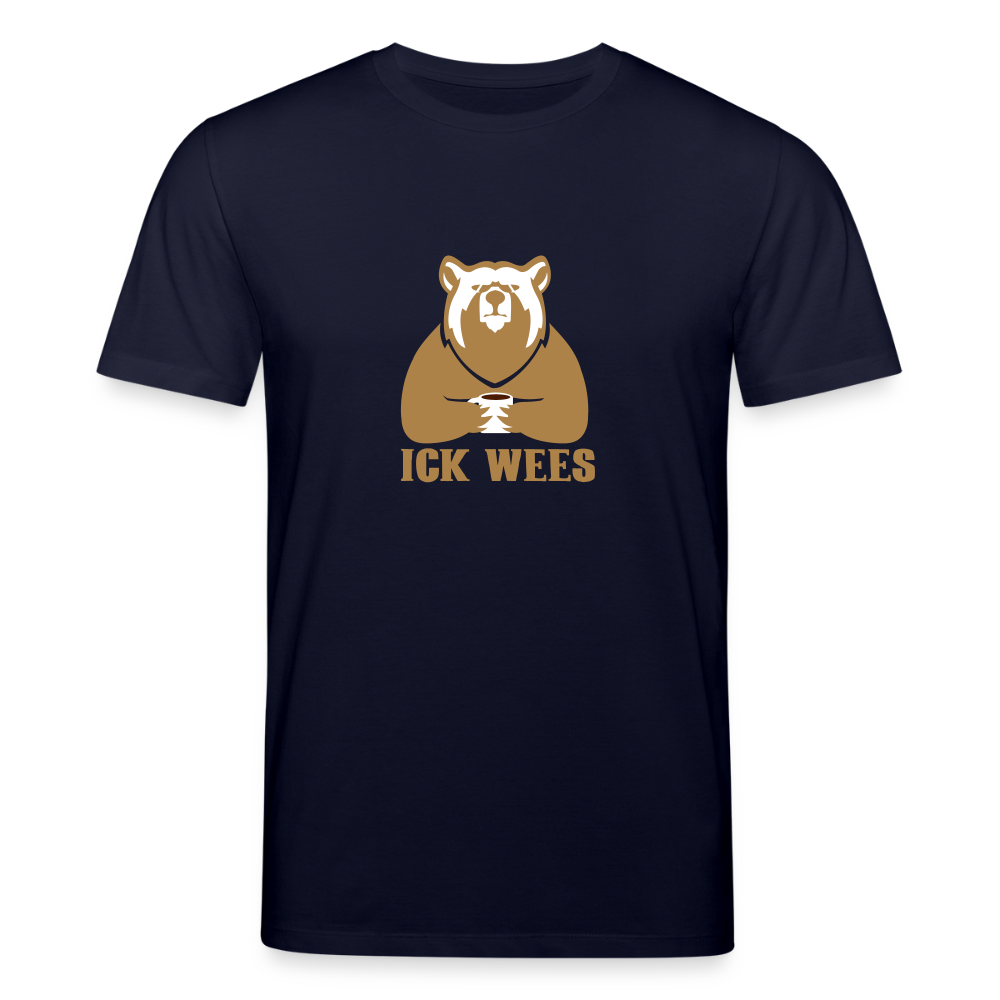 Ick Wees - Unisex Bio T-Shirt - Navy