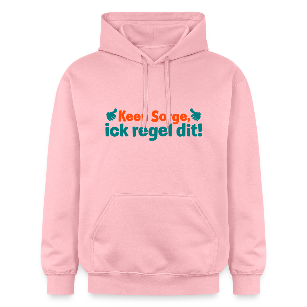 Keene Sorge, ick regel dit! - Hoodie - Hellrosa