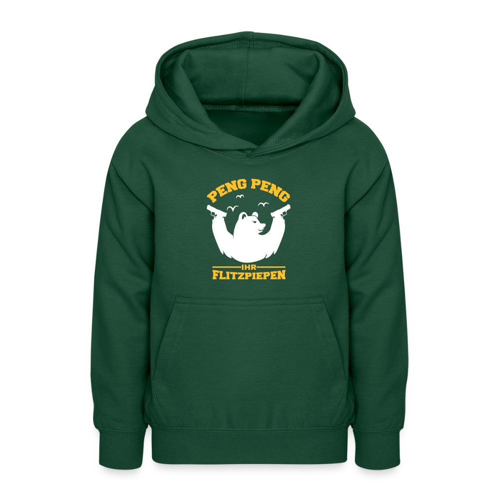 Peng Peng - Teenager Hoodie - Flaschengrün