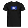 U8 - Männer Premium T-Shirt - Schwarz