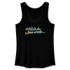 Echt jetzt? Nich du schon wieda... - Frauen Bio Tank Top - Schwarz