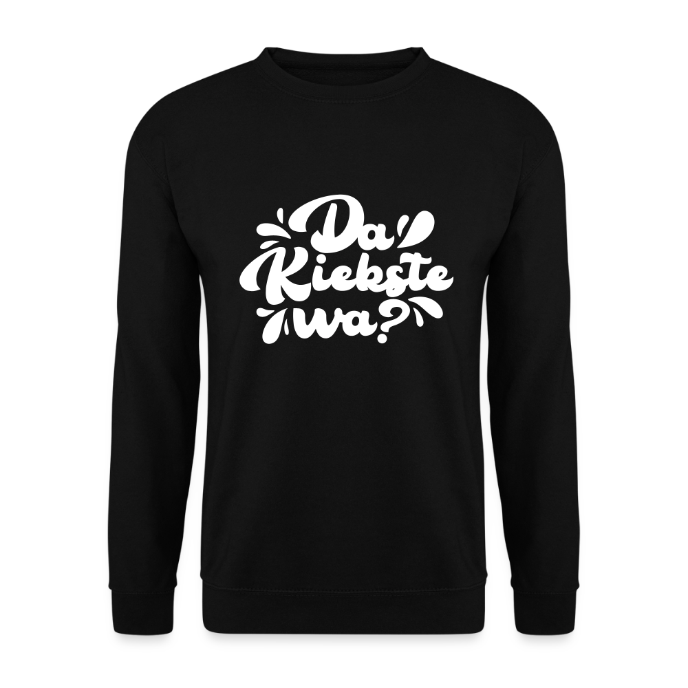 Kiekste - Unisex Pullover - Schwarz