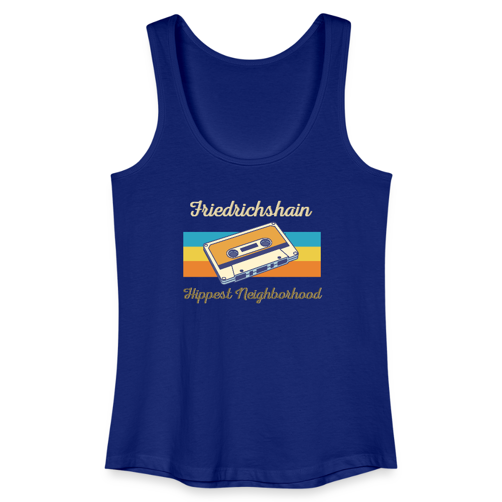 Friedrichshain Hippest Neighborhood - Frauen Bio Tank Top - Königsblau