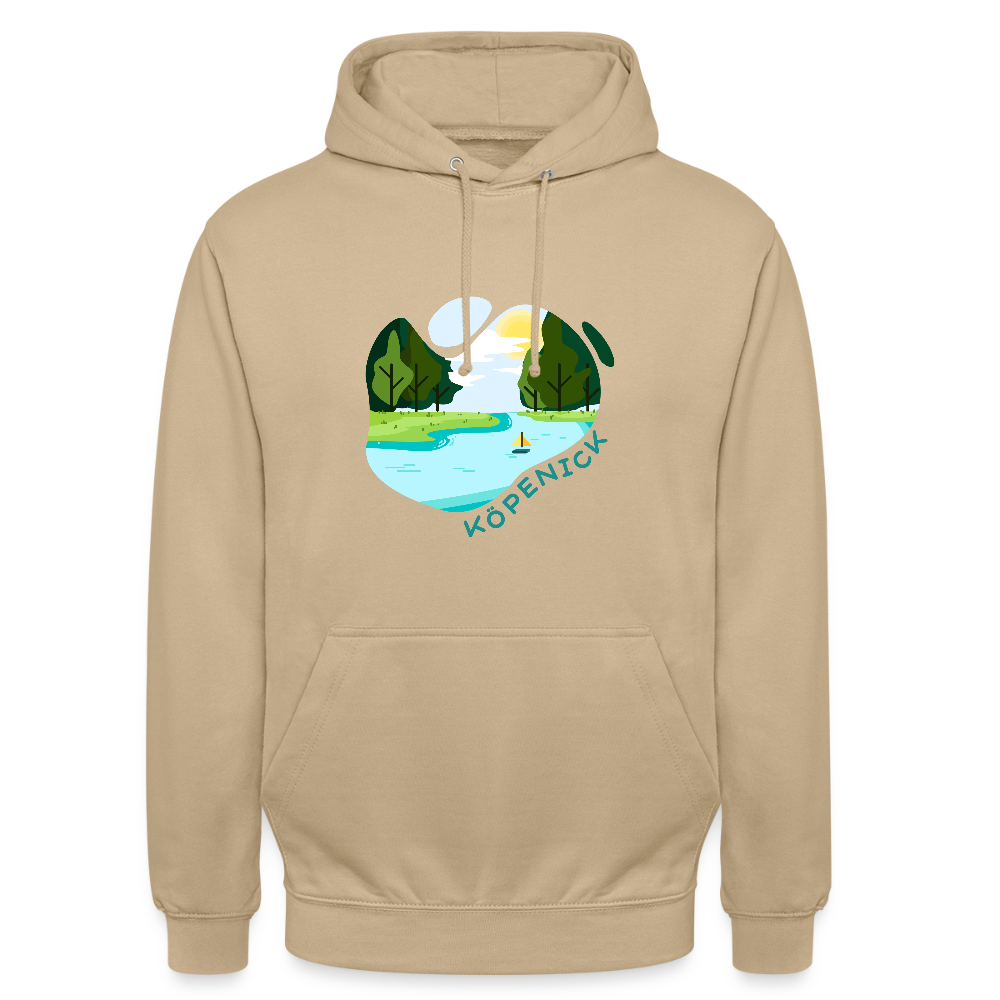 Köpenick am Wasser - Unisex Hoodie - Beige