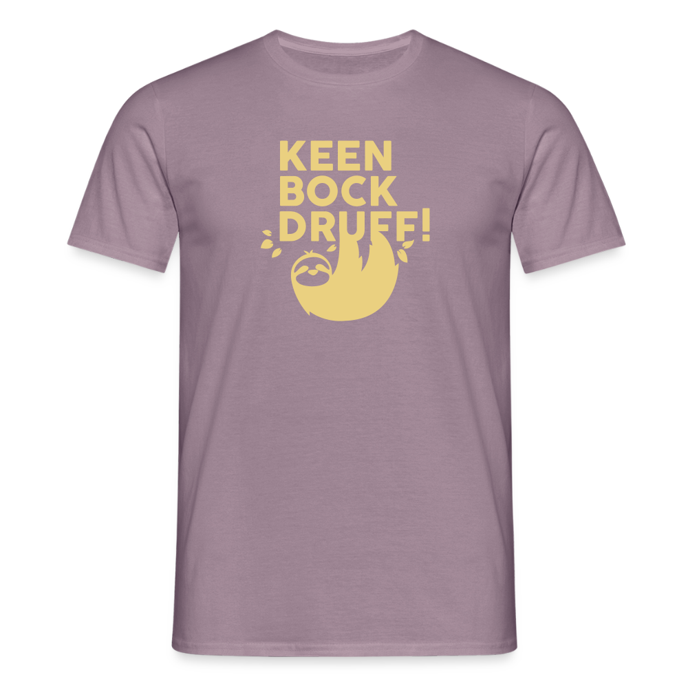 Keen Bock druff! - Männer Premium T-Shirt - Lilagrau