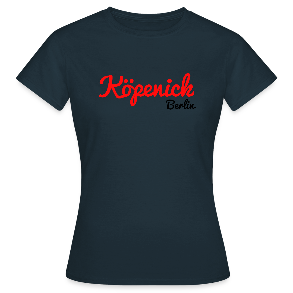 Köpenick - Frauen Premium T-Shirt - Navy