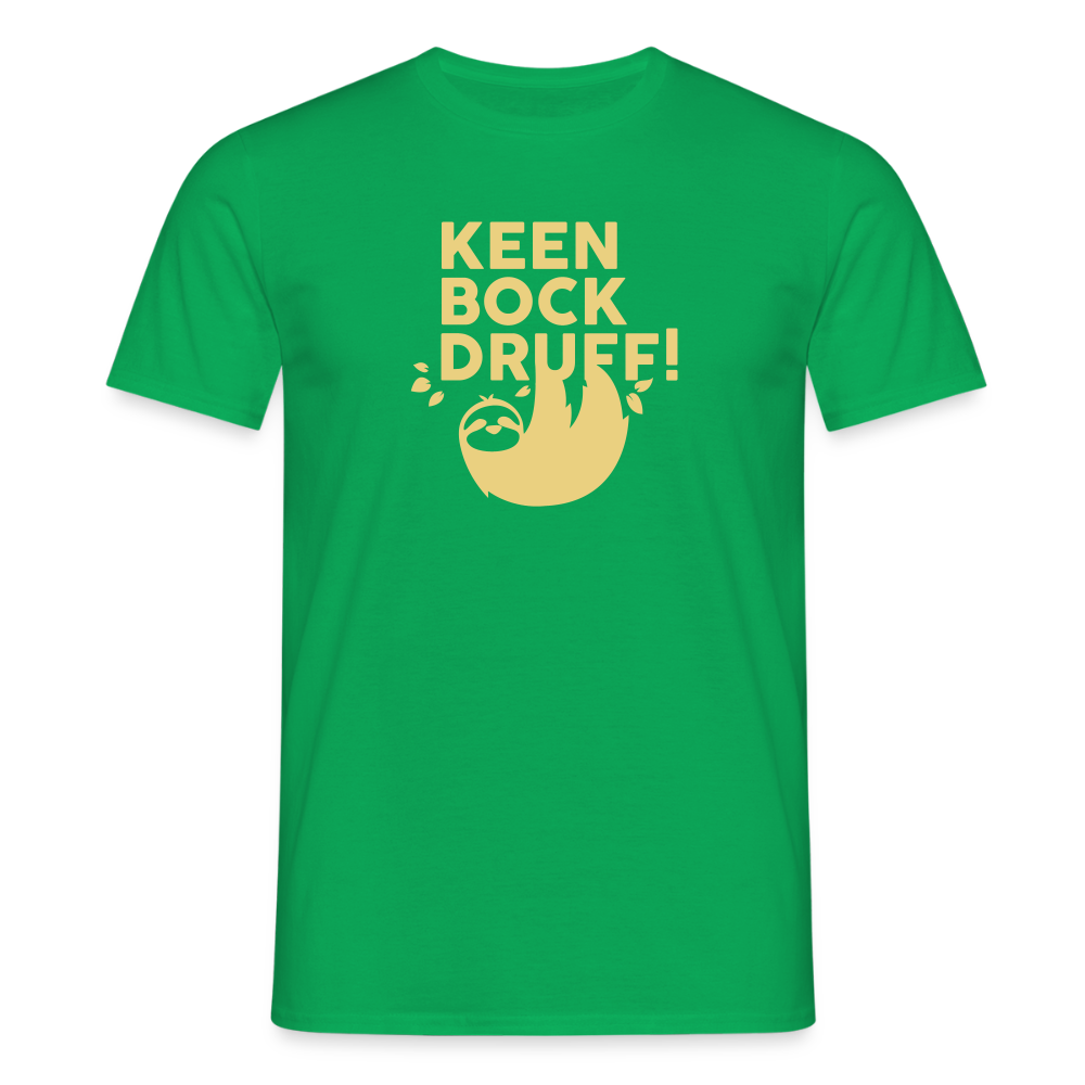 Keen Bock druff! - Männer Premium T-Shirt - Kelly Green
