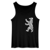 Berliner Bär im Netz - weiß - Männer Tank Top - Schwarz
