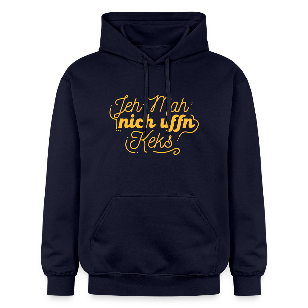 Jeh mah nich uffn Keks gelb - Hoodie - Navy