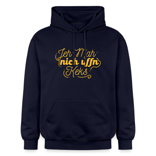 Jeh mah nich uffn Keks gelb - Hoodie - Navy