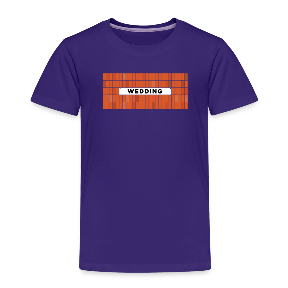Wedding - Kinder Premium T-Shirt - Lila