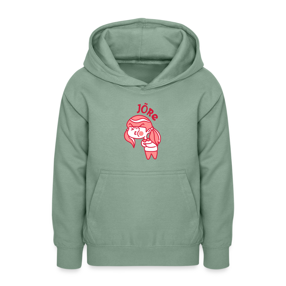 Jöre - Teenager Hoodie - Graugrün
