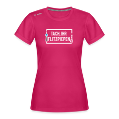 Tach ihr Flitzpiepen - Frauen Sport-Shirt