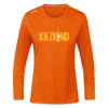 Kiezkind - Frauen Sport Langarmshirt - Neonorange