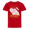 Stockholm oder Steglitz - Teenager Premium T-Shirt - Rot