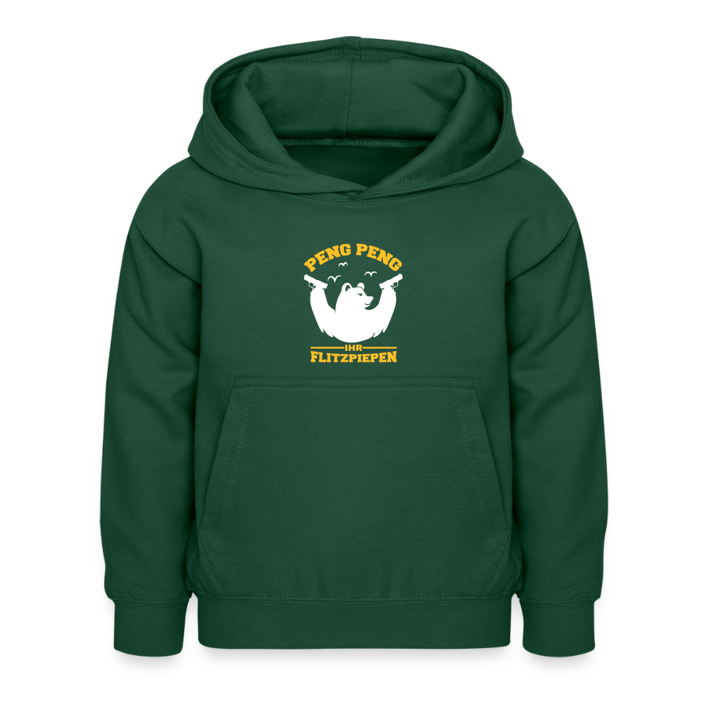 Peng Peng - Kinder Hoodie - Flaschengrün