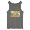 Ein Mann, Ein Biker, Ein Berliner - Männer Tank Top - Anthrazit