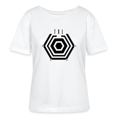 Tegel TXL Umrisse - Relaxed Rundhals Frauen Bio-T-Shirt