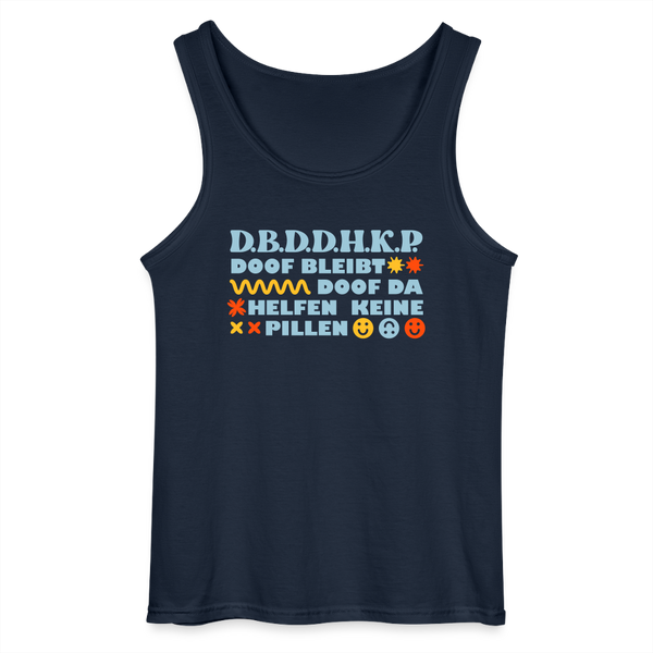 d.b.d.d.h.k.P - Männer Tank Top - Navy