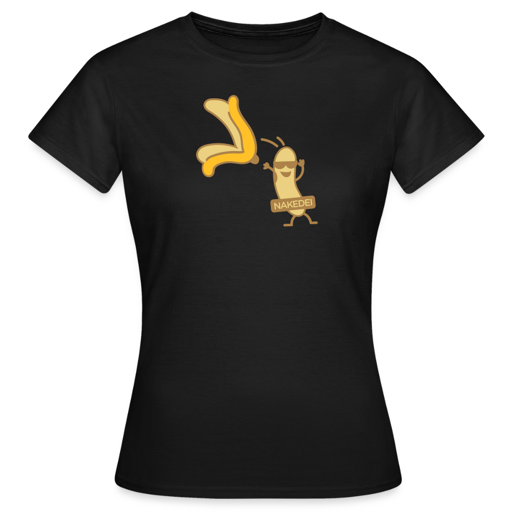 Nakedei - Frauen Premium T-Shirt - Schwarz