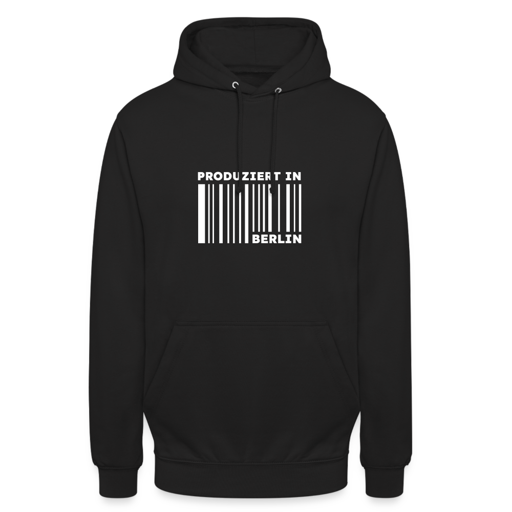 PRODUZIERT IN BERLIN - Unisex Hoodie - Schwarz