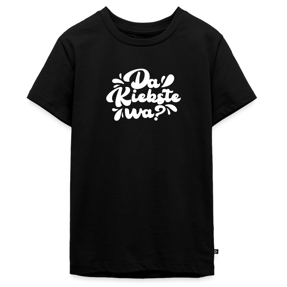Kiekste - Teenager Premium T-Shirt - Schwarz