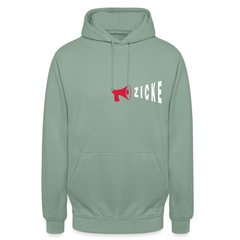 Zicke - Unisex Hoodie - Graugrün