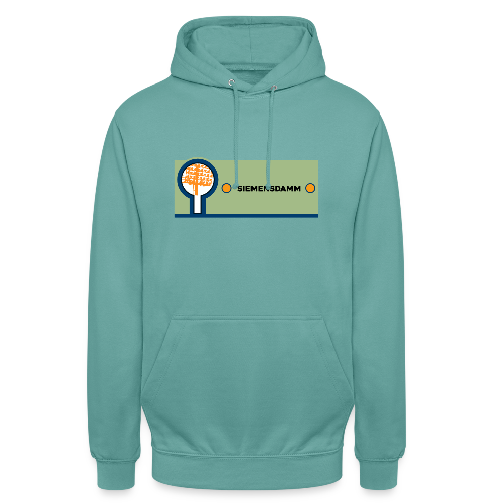 Siemensdamm - Unisex Hoodie - Pastelltürkis