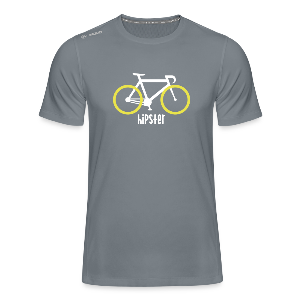 Berlin Hipster Bike - Männer Sport-Shirt - Grau