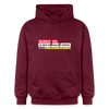 Eilmeldung: Is mir Schnurz Piepe! - Hoodie - Maroon