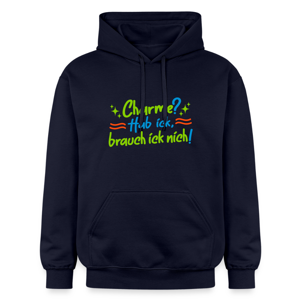 Charme? Hab ick, brauch ick nich! - Hoodie - Navy