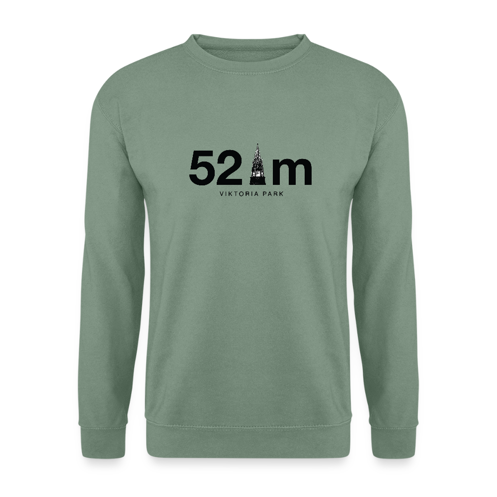 52 m Viktoria Park - Unisex Pullover - Graugrün