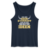 Ick bin keen Sturkopp - Männer Tank Top - Navy