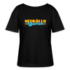 Neukölln Berlin Retro - Relaxed Rundhals Frauen Bio-T-Shirt - Schwarz
