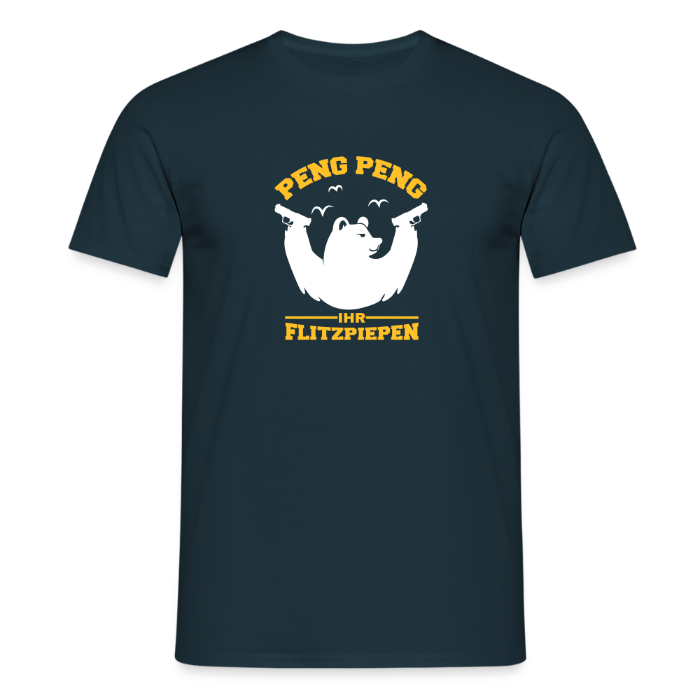 Peng Peng - Männer Premium T-Shirt - Navy