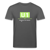 U1 - Unisex Bio T-Shirt - Anthrazit