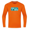 030 statt 0815 - Männer Sport Langamshirt - Neonorange