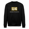 U4 - Unisex Bio Sweatshirt - Schwarz