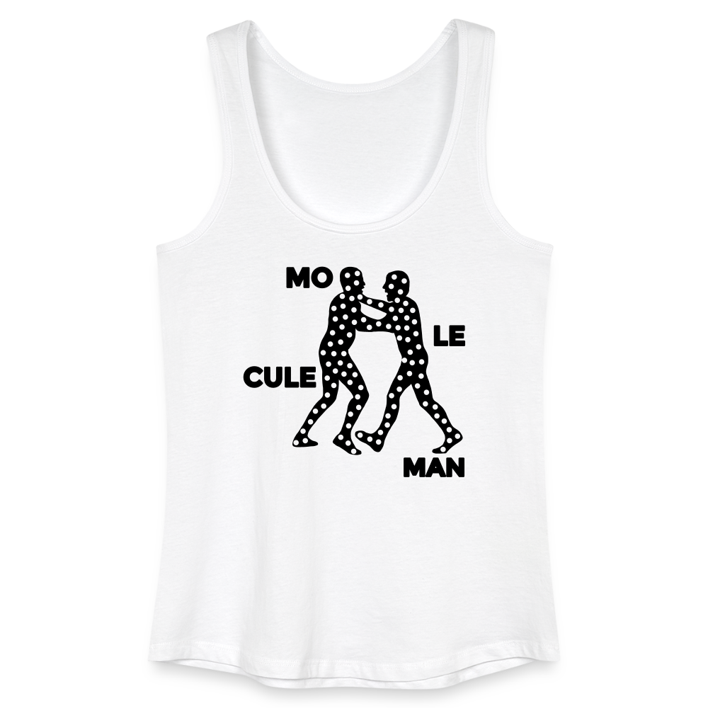 Mo le cule Man - Frauen Bio Tank Top - Weiß