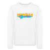 Neukölln Berlin Retro - Kinder Langarmshirt - Weiß