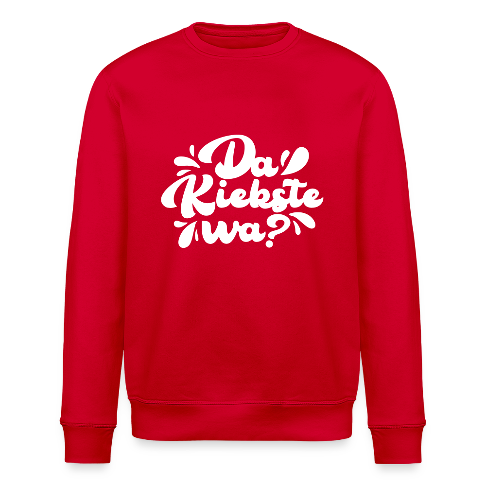 Kiekste - Unisex Bio Sweatshirt - Rot