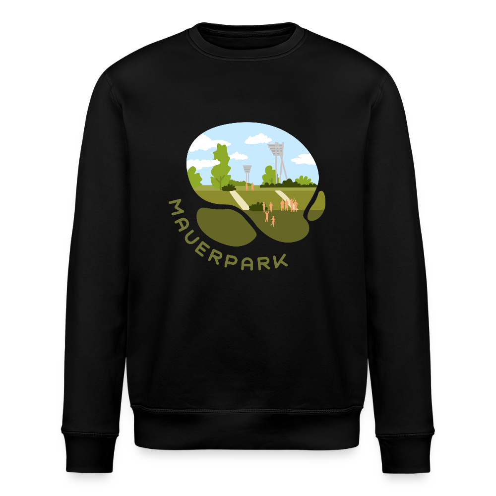 Mauerpark - Unisex Bio Sweatshirt - Schwarz