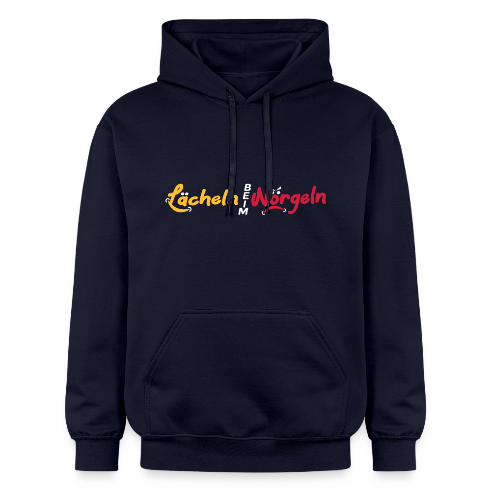Lächeln beim Nörgeln - Hoodie - Navy