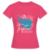 Trinidad oder Treptow - Frauen Premium T-Shirt - Azalea