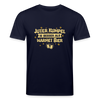 Juter Kumpel ist besser als warmet Bier - Unisex Bio T-Shirt - Navy