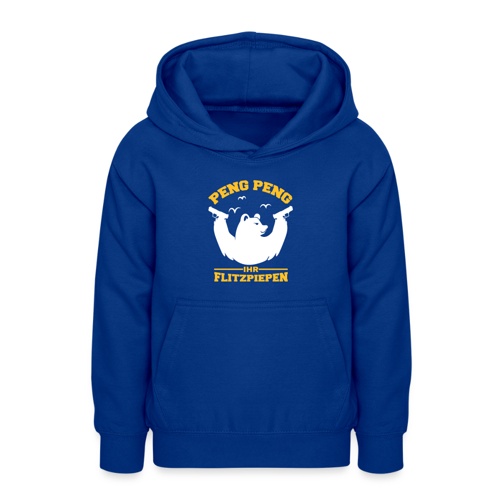 Peng Peng - Teenager Hoodie - Royalblau