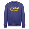 Schau! Find Ick Dit - Unisex Bio Sweatshirt - Dämmerung