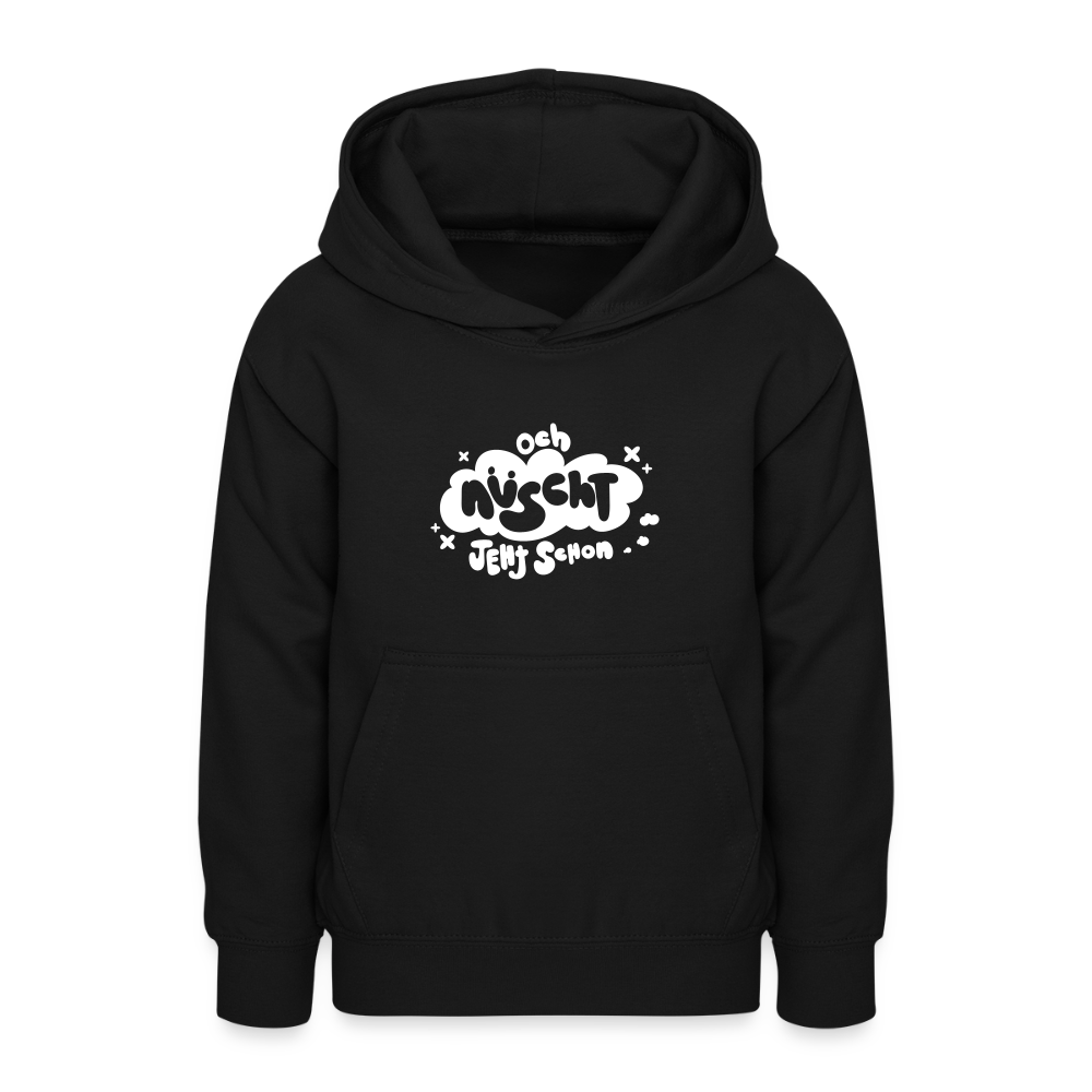 och nüscht jeht schon! - Teenager Hoodie - Schwarz