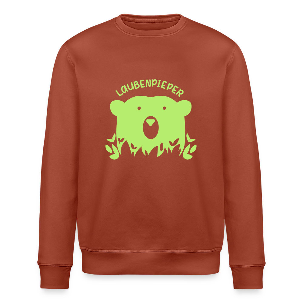 Laubenpieper - Unisex Bio Sweatshirt - Terrakotta